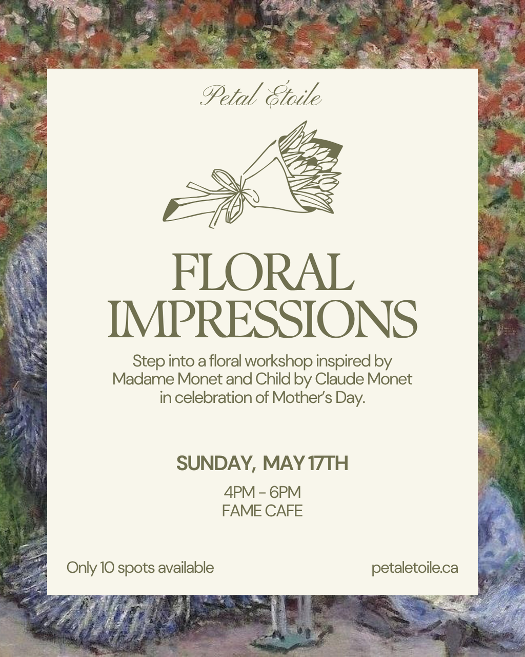 Floral Impressions: Madame Monet and Child, Claude Monet