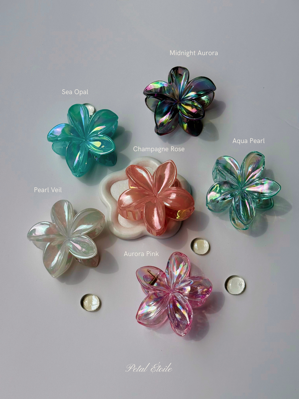 Été Fleur Clips