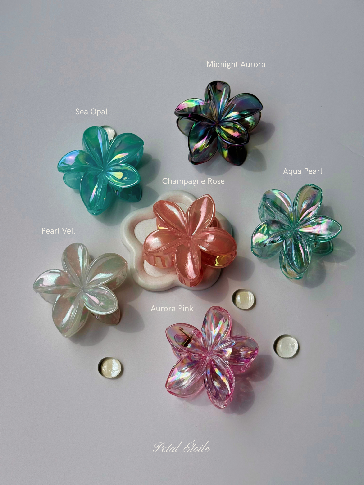 Été Fleur Clips