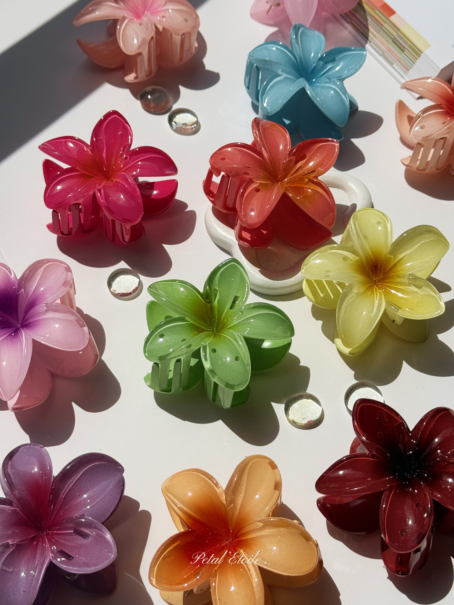 Été Fleur Clips
