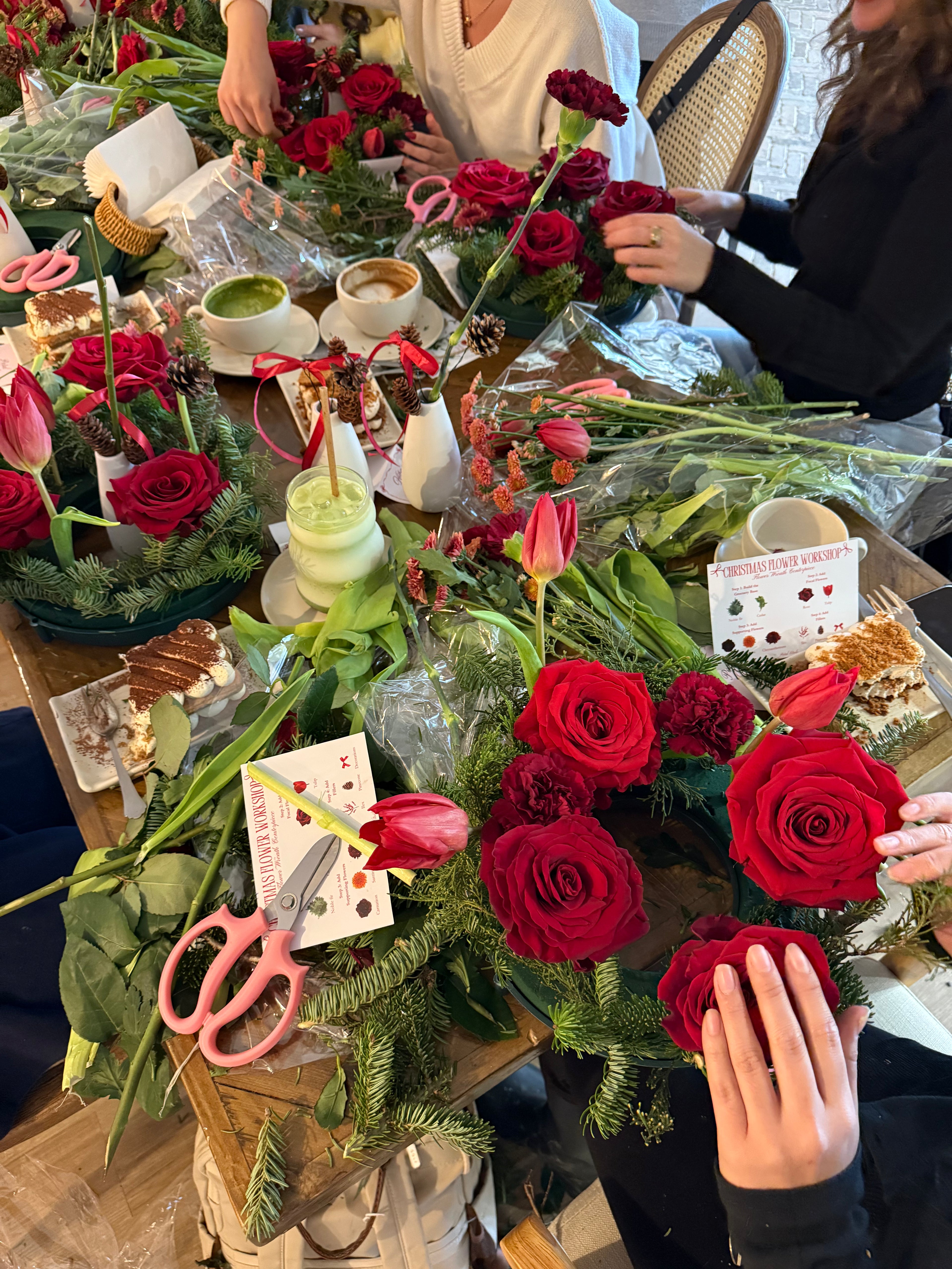 Christmas Flower Workshop