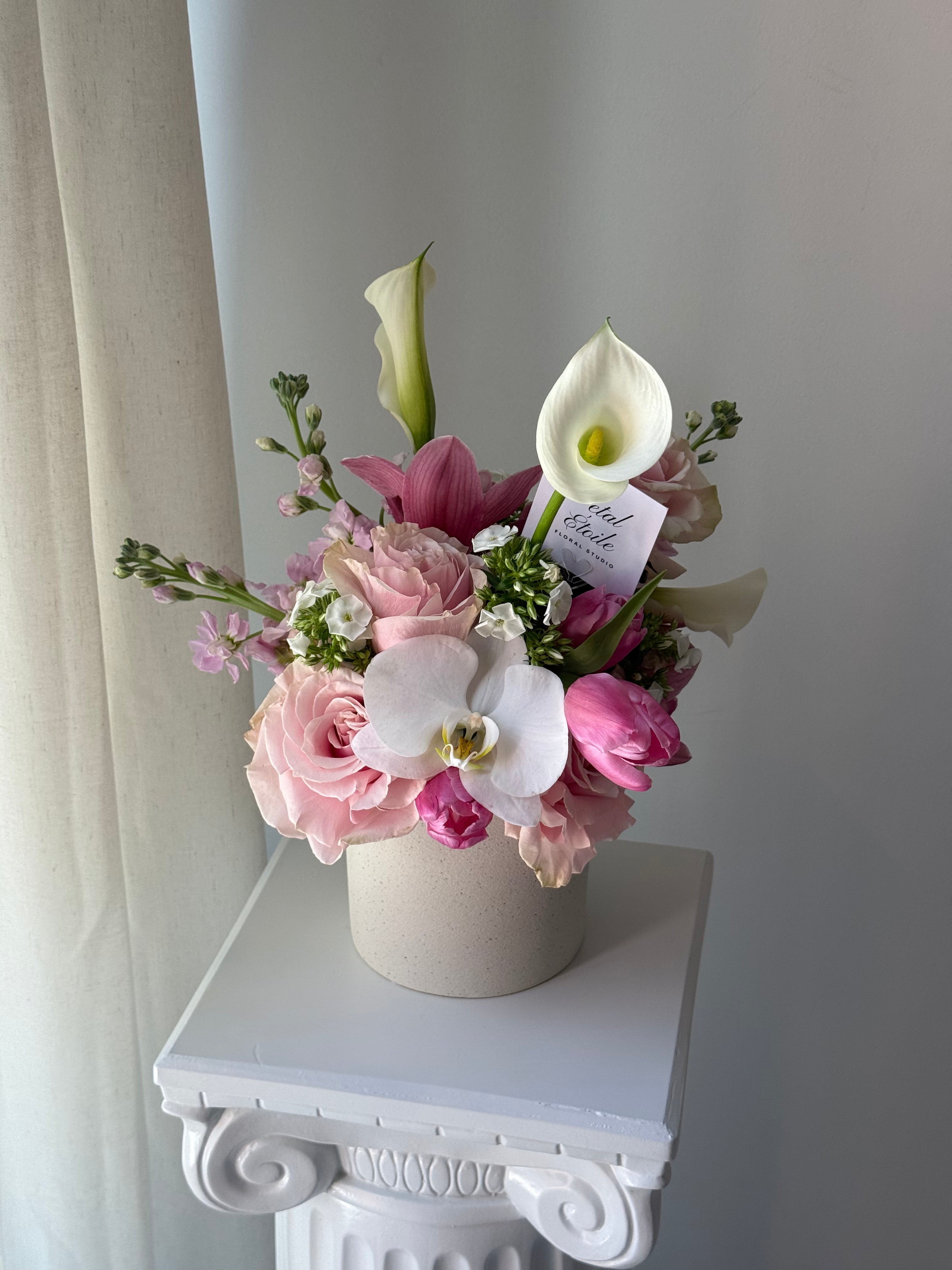 "Yours truly" Vase