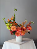 Coral Rhythm Vase Arrangement