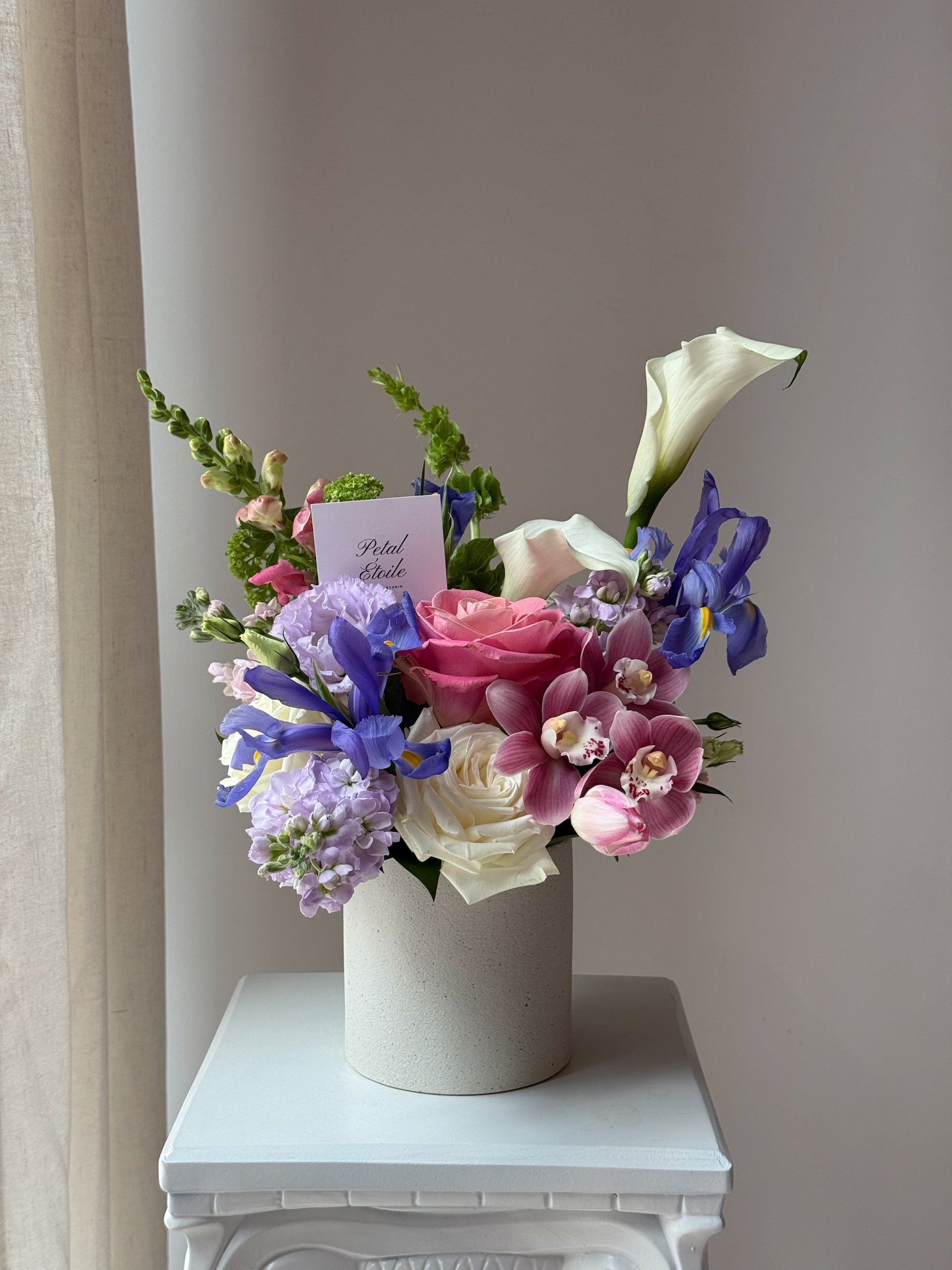 "Lilac Poetry" Vase