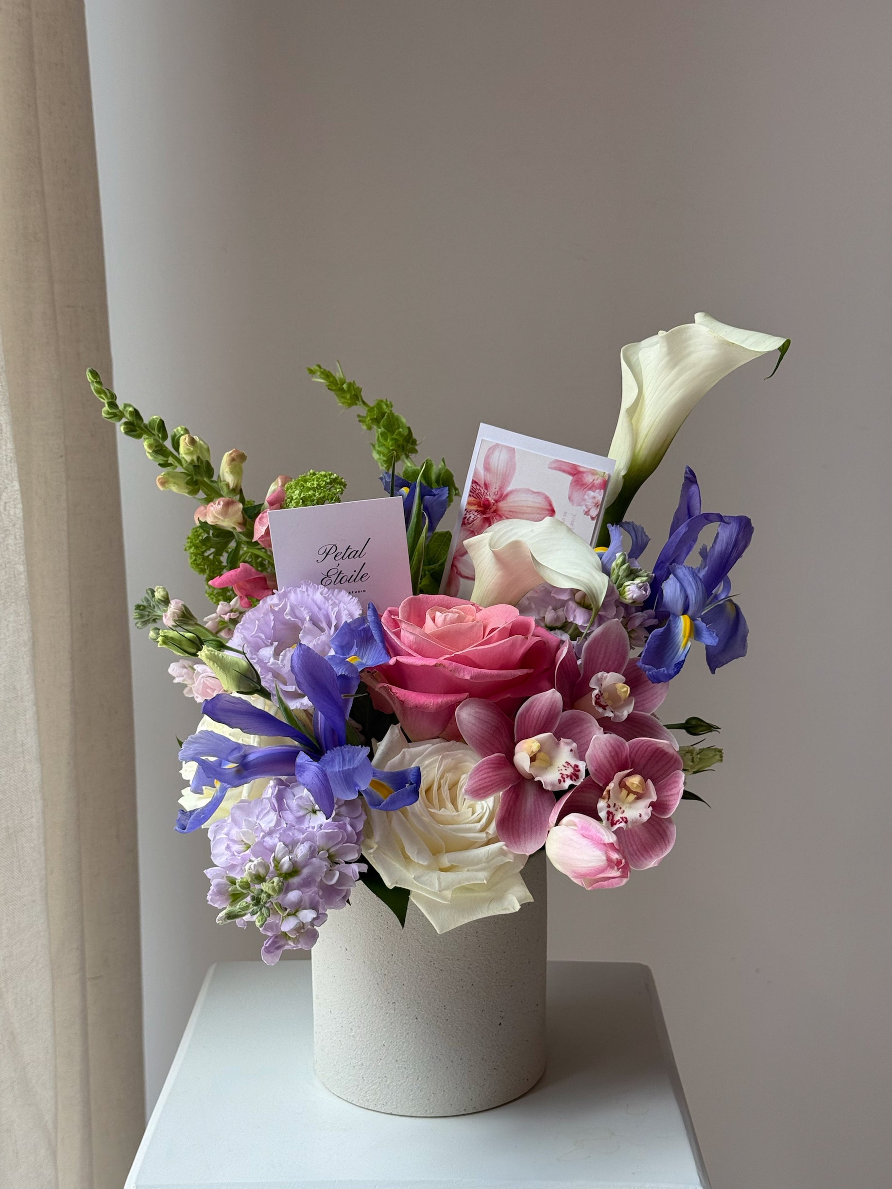 "Lilac Poetry" Vase