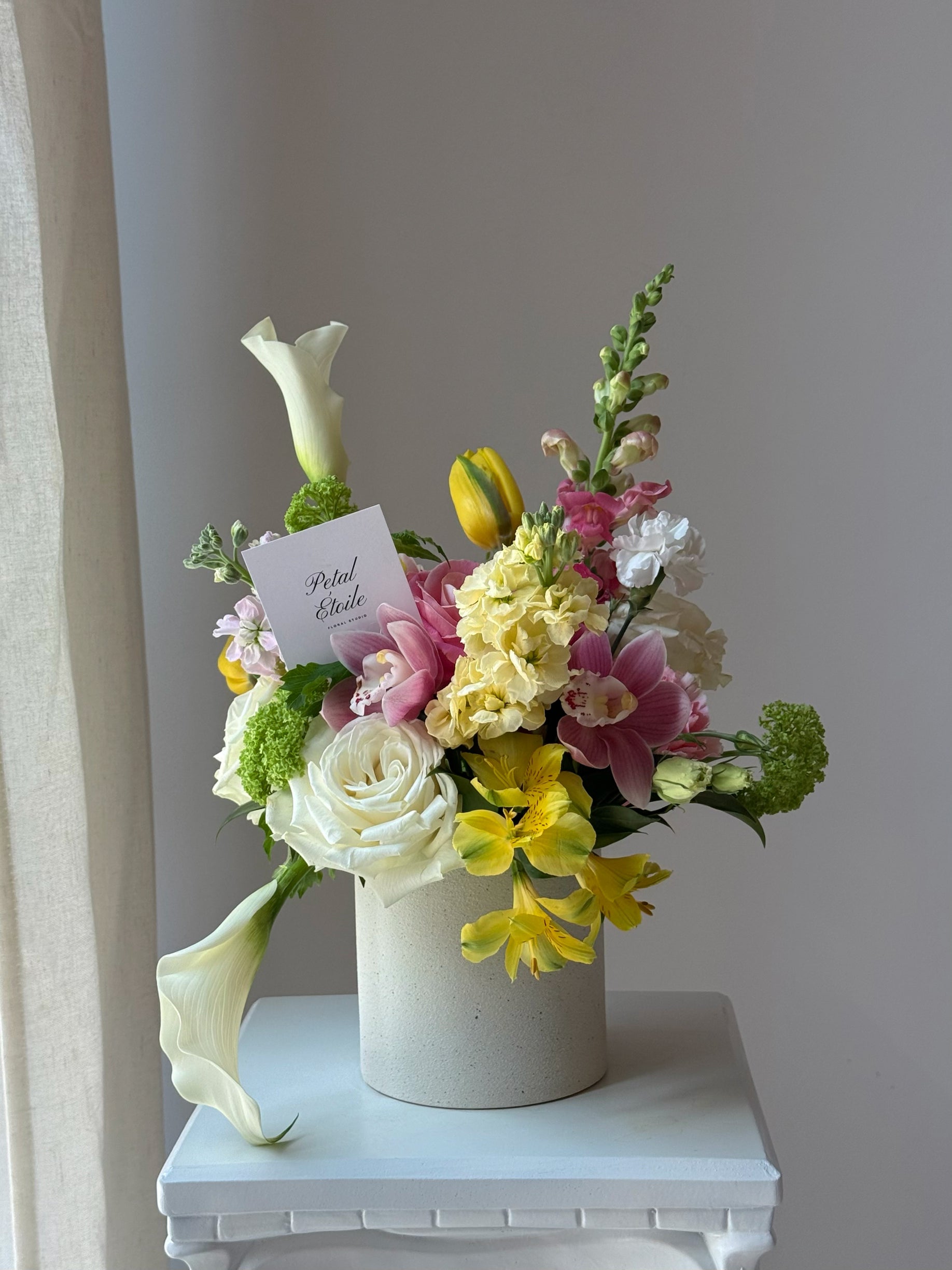 "Soft Sunshine" Vase