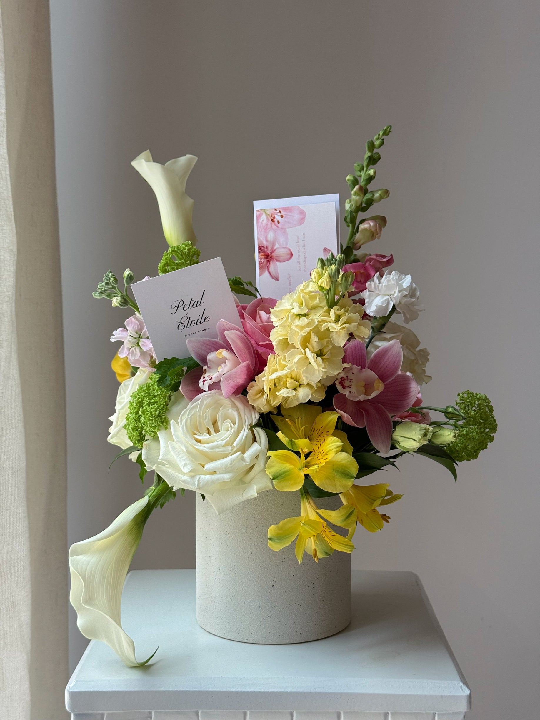 "Soft Sunshine" Vase