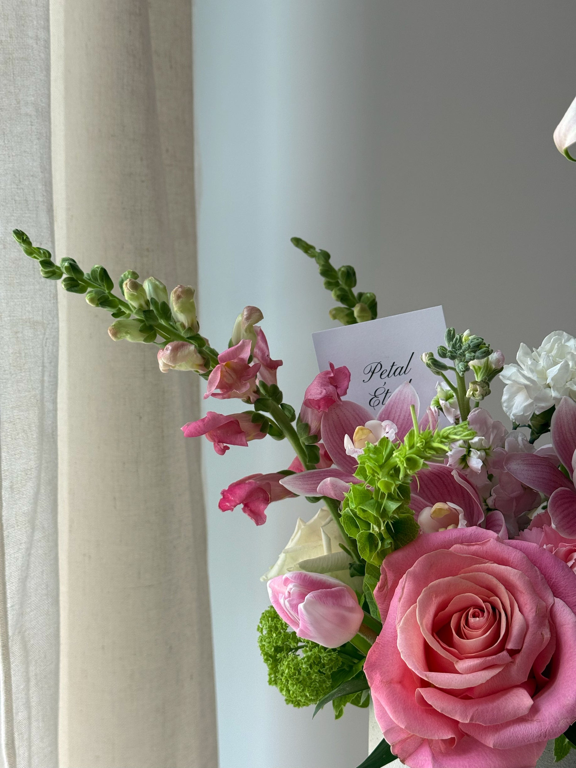 "Blush Garden" Vase