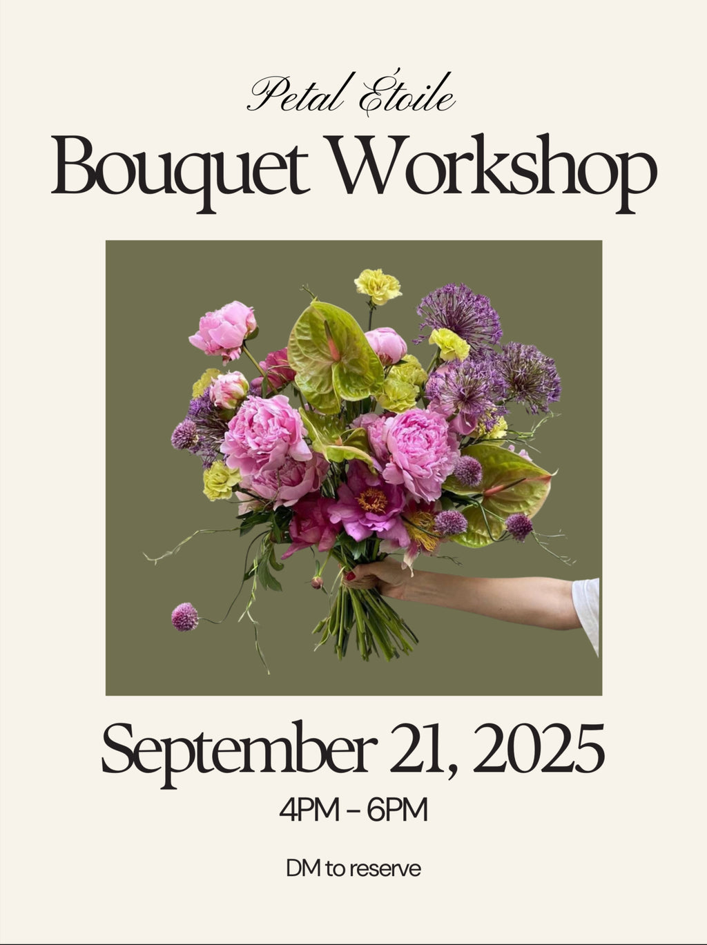 Bouquet Workshop (Toronto)